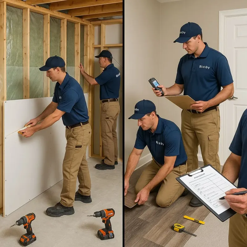 Repairs and Reconstruction process in Harrison, AR