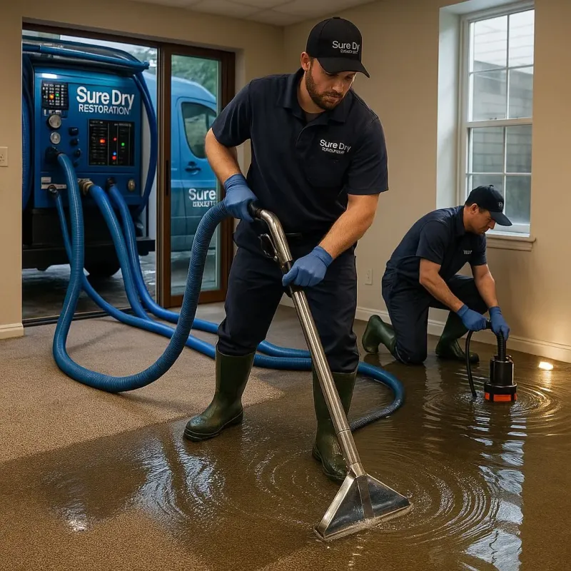 Water Extraction and Removal process in Harrison, AR